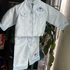 Sesame Street Light Blue Kids Matching Set